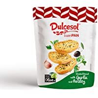 Dulcesol Panecillos con Aceite de Oliva Ajo y Perejil- 160g